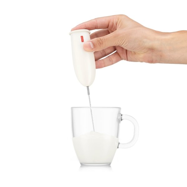 Bodum spieniacz do mleka ręczny Schiuma Off white