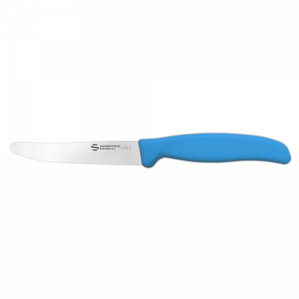 Pikutek nóż ząbkowany Ambrogio Sanelli Supra 11cm niebieski