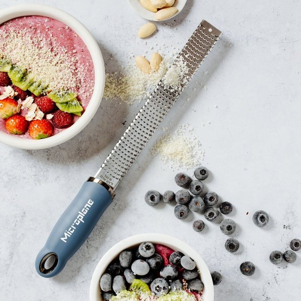 Tarka Premium Zester - Denim Blue / Microplane