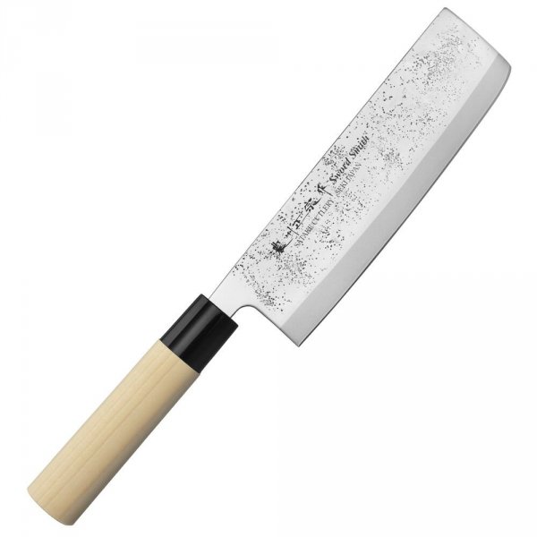 Nóż Nakiri 16 cm Satake Nashiji Natural