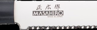 Nóż Masahiro Sankei Bread 210mm czarny [35846]