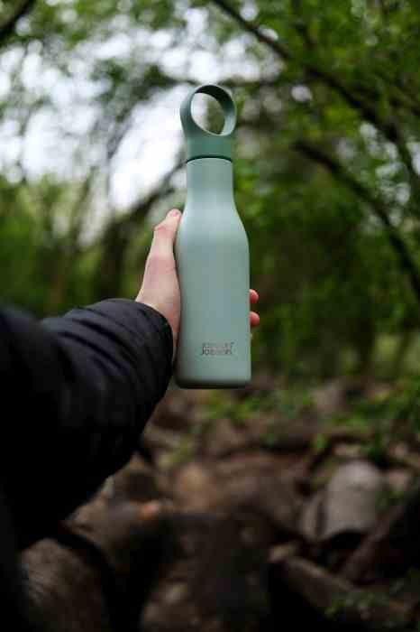 JJ - Butelka termiczna stalowa 500ml Loop™, zielon