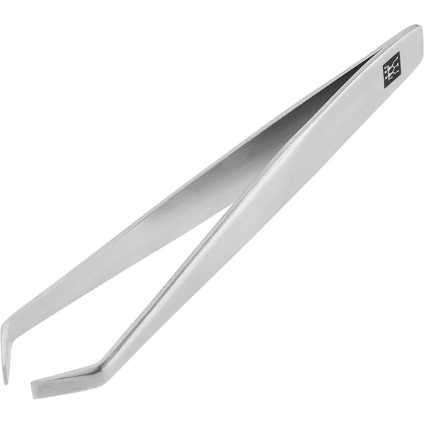 Pęseta Kątowa, Stal Satynowa 9 Cm Twinox Zwilling
