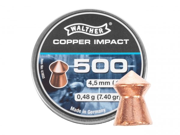 Śrut diabolo Walther Cooper Impact 4,5/500