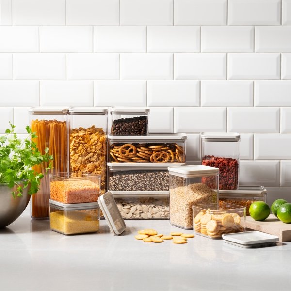 Bodum pojemniki kuchenne w zestawie Canteen 12 szt. Off white