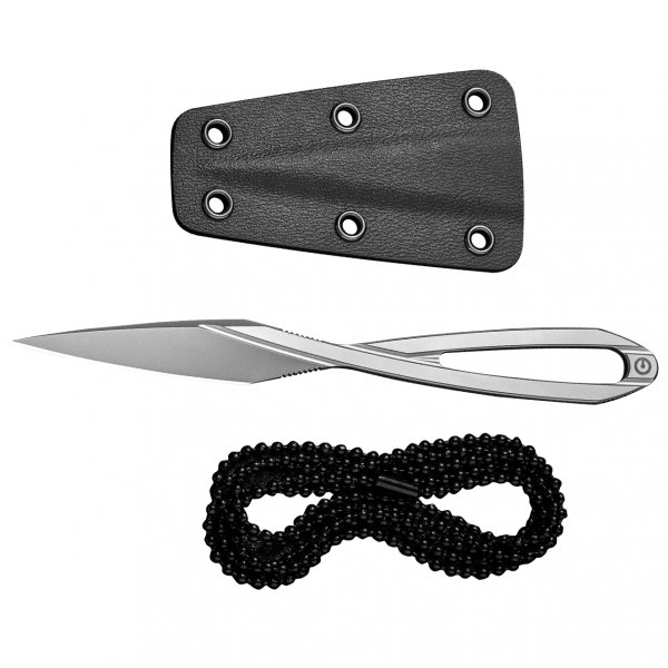 Nóż na szyję Civivi D-Art C21001-1 silver