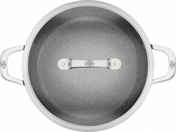 BALLARINI SALINA CERAMIC Patelnia 2H Z Pokrywką 28 Cm Salina Ceramic