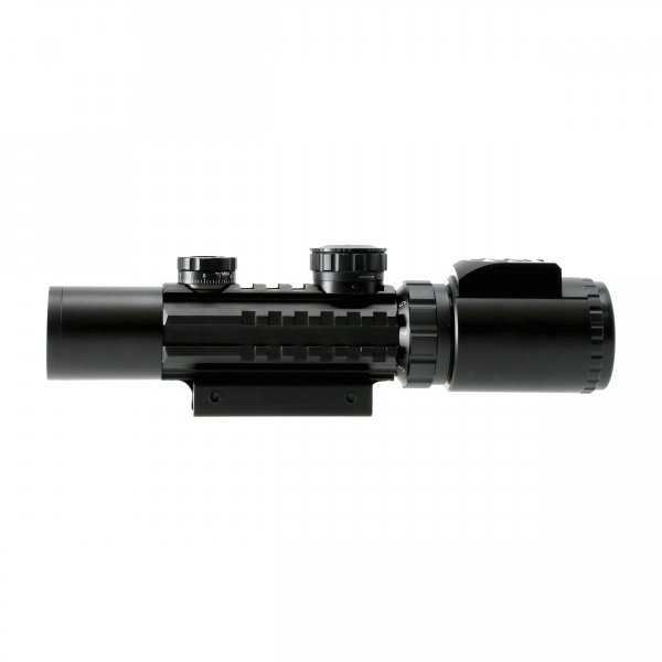 Luneta celownicza Combat 2-6x28 TAC 30 mm iRD Mildot + montaż 22 mm