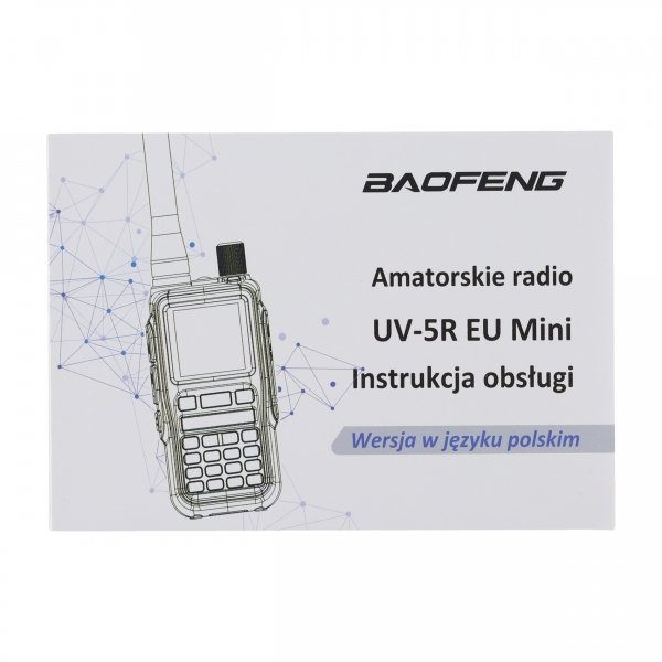 Krótkofalówka PMR Baofeng UV-5R EU Mini Green VHF UHF
