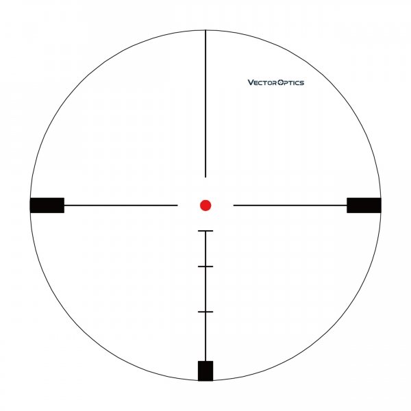 Luneta celownicza Vector Optics Hugo 3-12x44GT VOI-10BDC SFP FMC SCOM-31 czarna