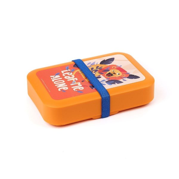 Amuse Lunchbox Z Gumką Leaf Me Alone