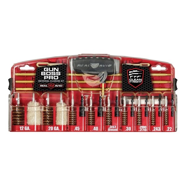 Zestaw do czyszczenia broni Real Avid Gun Boss Pro dla .22 - 12GA