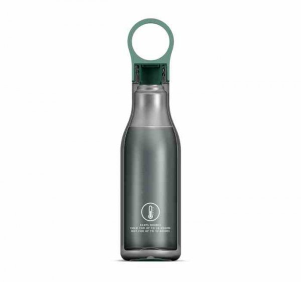 JJ - Butelka termiczna stalowa 500ml Loop™, zielon