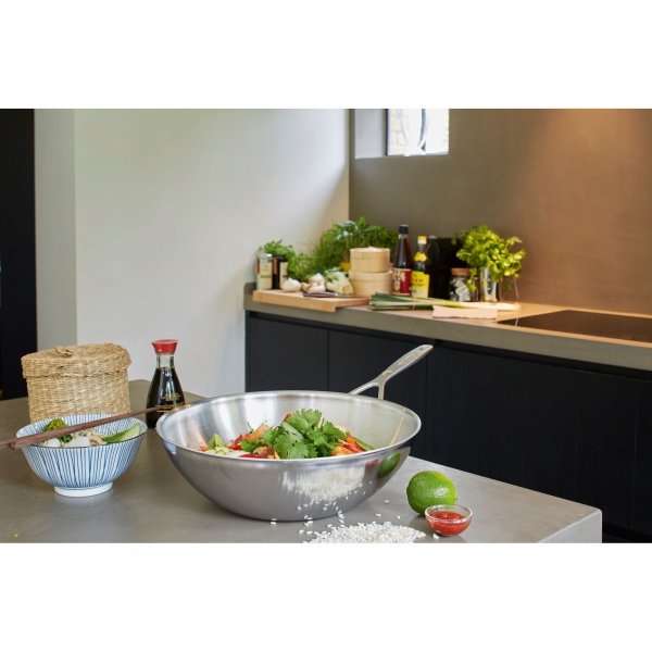 Wok 30 Cm Industry 5 Demeyere