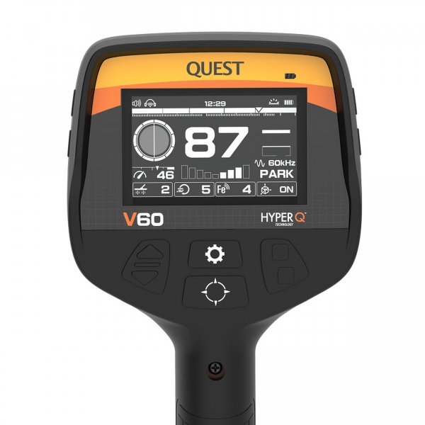 Wykrywacz metali Quest V80 + Xpointer Max z magiczną kaburą