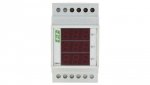 Woltomierz 3-fazowy cyfrowy modułowy 100-300V AC dokładność 1 DMV-3