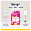 Naklejki do oznaczania; 48 x 34 mm, 16 naklejek, kolorowe ramki, AVERY NAME16C
