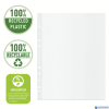 Koszulka groszkowa Recycled Premium PP 100 mic. A4, 627504,  MAXI , 50 szt. Esselte 627504