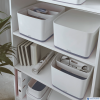 Pojemnik MyBOX duży z pokrywką biało-szary LEITZ 52161001