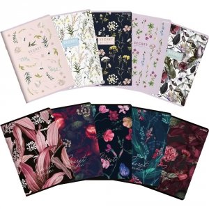 Zeszyt TOP 2000 SECRET GARDEN A4 60k 70g mix kratka z marginesem 400157945