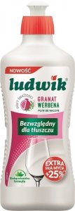 LUDWIK Płyn do mycia naczyń  450g granat z werbeną 028324