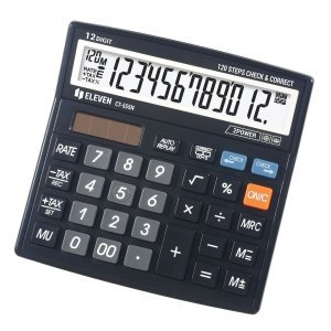 Eleven Kalkulator biurowy CT555N , 12-pozycyjny, czarny