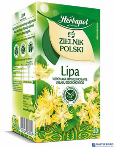 Herbata HERBAPOL ZIELNIK POLSKI lipa  (20 torebek)