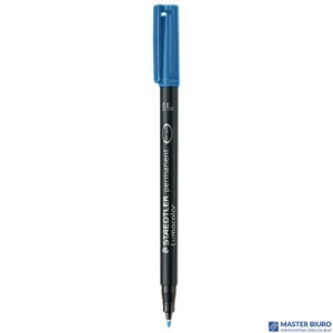 Foliopis Lumocolor, B, wodoodporny, niebieski, Staedtler S 314-3