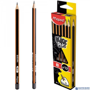 Ołówek drewniany Blackpeps B MAPED 850024