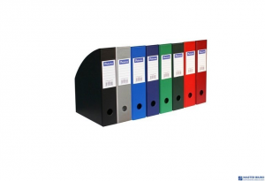 Pojemnik na czasopisma DOTTS A4 10cm granatowy PCV (SD-36-02) SE-DOT-36-02