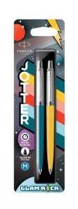 Długopis JOTTER ORGINALS GLAM ROCK  :  1 x PEACOCK  BLUE , 1 x SUNSHINE PARKER 2162142, blister 2