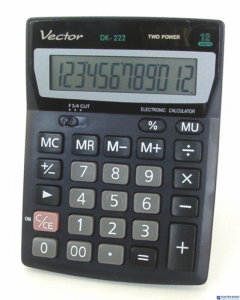 Kalkulator VECTOR DK-222   12p