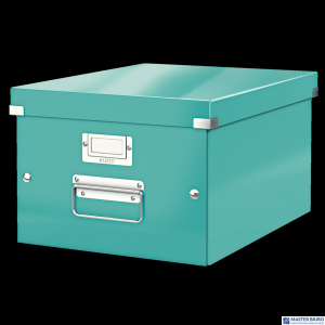 Pudełko LEITZ Click & Store A4 turkusowe 60440051