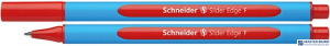 Długopis SCHNEIDER Slider Edge, F, czerwony, SR152002