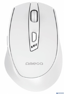 Mysz bezprzewodowa OMEGA MOUSE recharegable usb-c biała OMC529RWW PLATINET