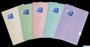 Zeszyt Oxford Touch Pastelowy A5 60 kartek 90 g linie 9 mm 400175352