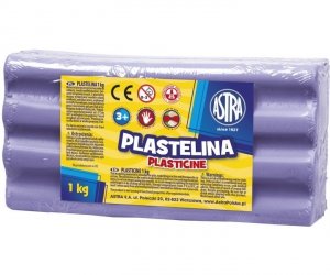 Plastelina Astra 1 kg fioletowa jasna, 303111011
