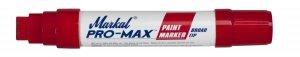 Marker olejowy gruba końcówka do 14.3mm MARKAL PRO-MAX czerwony