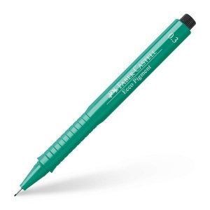 CIENKOPIS ECCO PIGMENT 0,3MM ZIELONY FABER-CASTELL