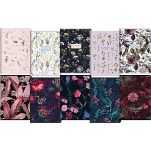 Zeszyt_TOP 2000 SECRET GARDEN A5 80k 70g mix linia z marginesem 400157936