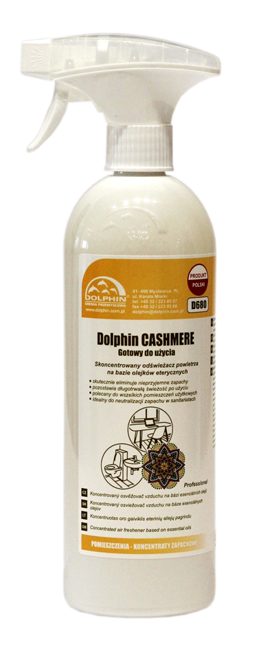DOLPHIN Cashmere 0,75L - Skoncentrowany odświeżacz powietrza na bazie olejków eterycznych D 680/0,75