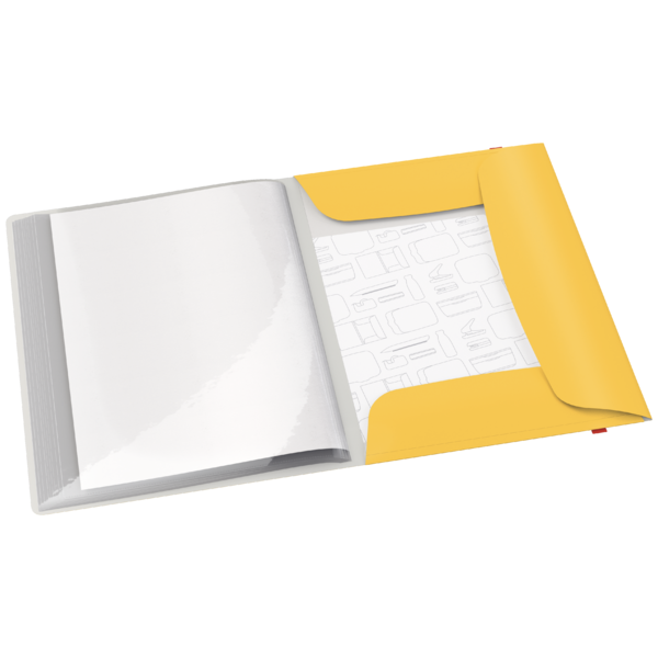 Album ofertowy Leitz Cosy, poszerzony, PP, żółty 46700019