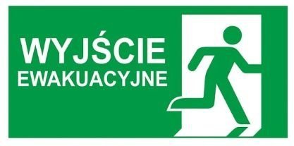 Wyjście ewakuacyjne prawe Z-E002-5 FS 150x300