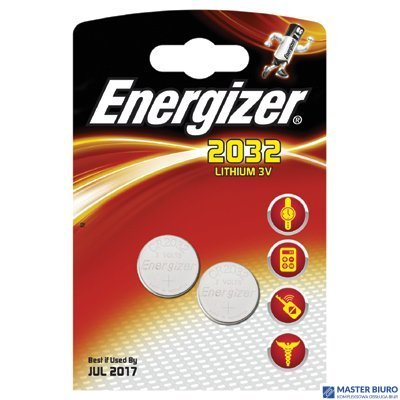 Bateria litowa ENERGIZER CR2032 (2szt)