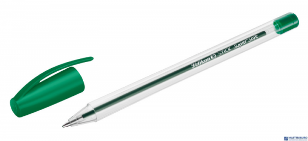 Długopis STICK SUPER SOFT K86 zielony 100436018 PELIKAN