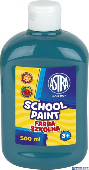 Farba szkolna Astra 500 ml - turkusowa, 301112011