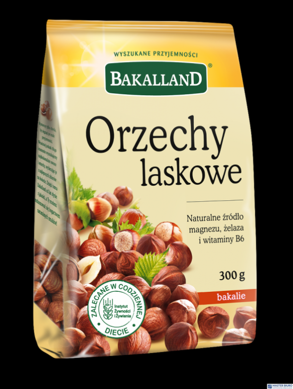 Orzechy laskowe 300g BAKALLAND