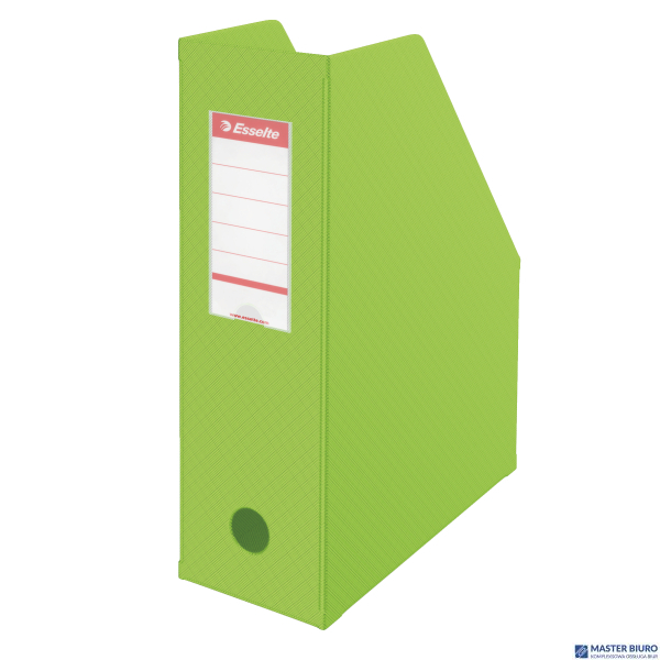 Pojemnik składany A4 100mm zielony ESSELTE PVC 56076