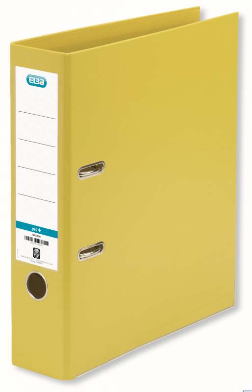 Segregator A4 80mm ELBA PRO+ żółty 100202166