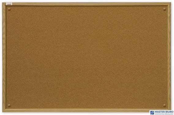 Tablica korkowa w ramie drewnianej 150x100cm OFFICE TC1510/C zo 2X3